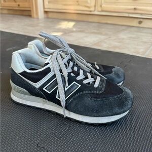 Women’s Navy and Gray Sneakers